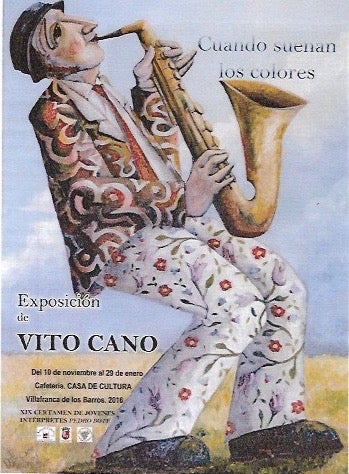 Vito Cano expone ‘Cuando suenan los colores’ hasta el 29 de enero en la Casa de la Cultura