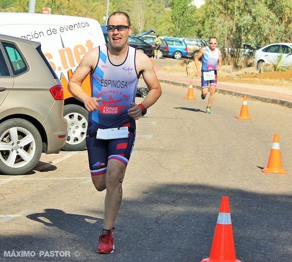 Un momento de la prueba Cto. Extremadura Triatlón Cross. MÁXIMO PASTOR
