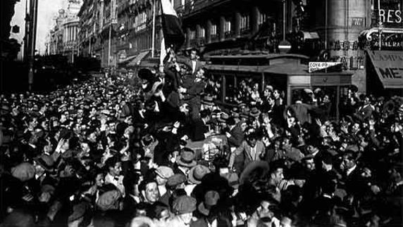 Imagen de los tiempos de la II República española. 