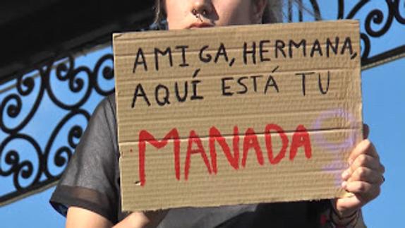 El cartel es bien elocuente. 