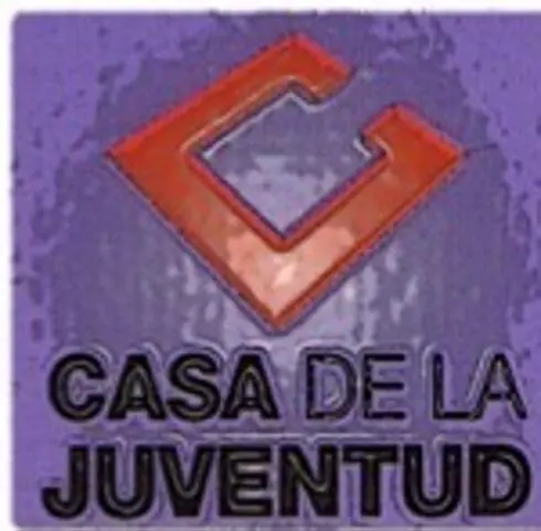 Logotipo de la Casa de la Juventud. 