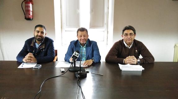 Francisco Navarro, José Suero y Emilio Silva. 