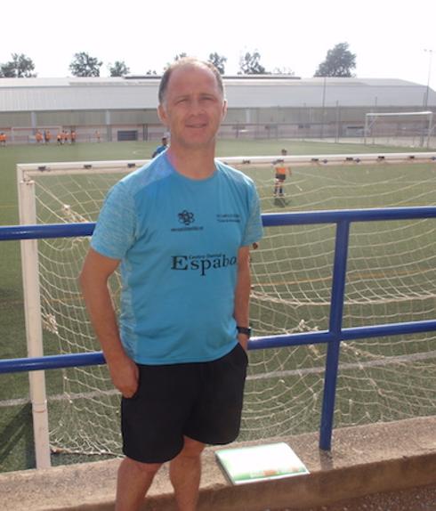 Francisco Javier Diosdado 'Cisqui', coordinador del XIV Campus de Fútbol 'Ciudad de Almendralejo'. 