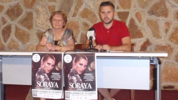 Soraya actuará el próximo día 8 de septiembre, día de la Coronada, a beneficio de AMADROVI