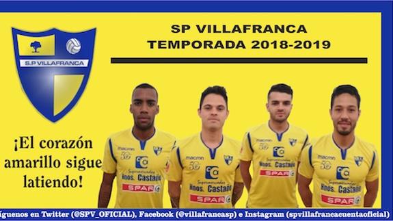 La SP Villafranca se refuerza notablemente con tres jugadores brasileños y un italiano