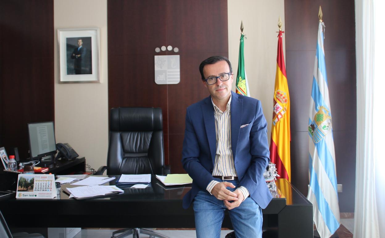 El Alcalde de Villanueva de la Serena, Miguel Ángel Gallardo. 