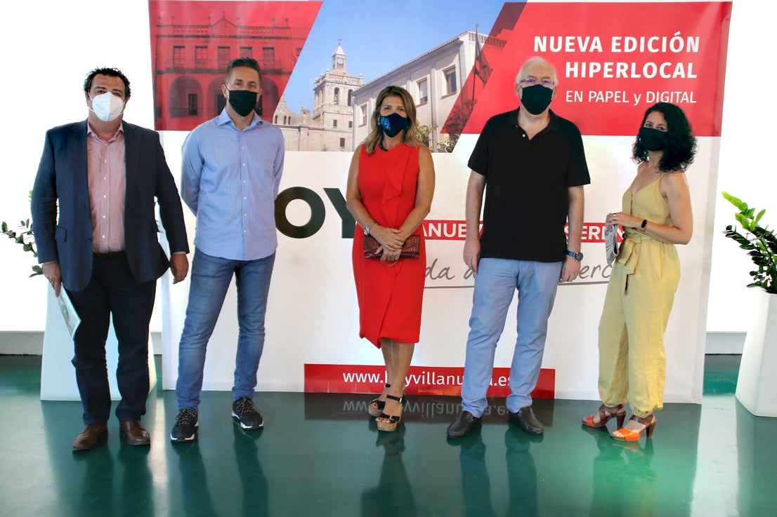 Fueron muchos los que no quisieron perderse la presentación de HOY Villanueva. 