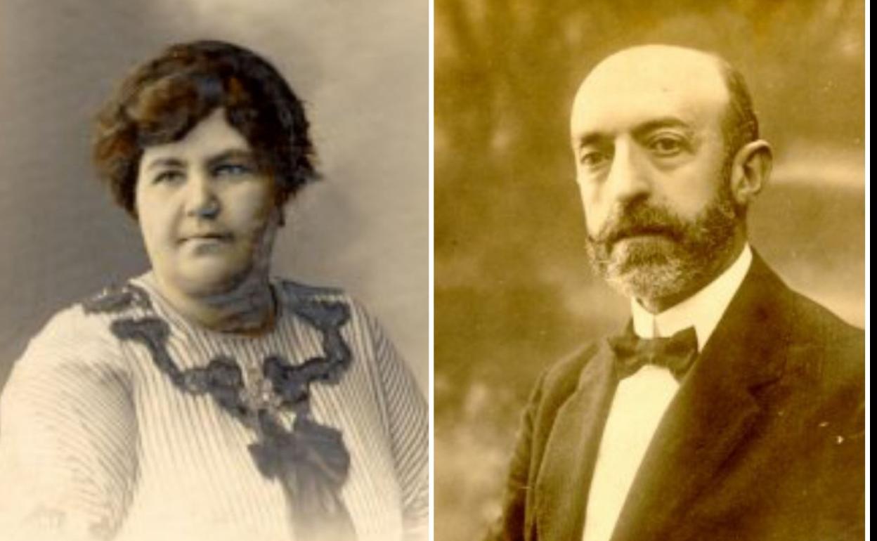 Felipe Trigo y Consuelo Seco de Herrera. Ascendencias y descendencias