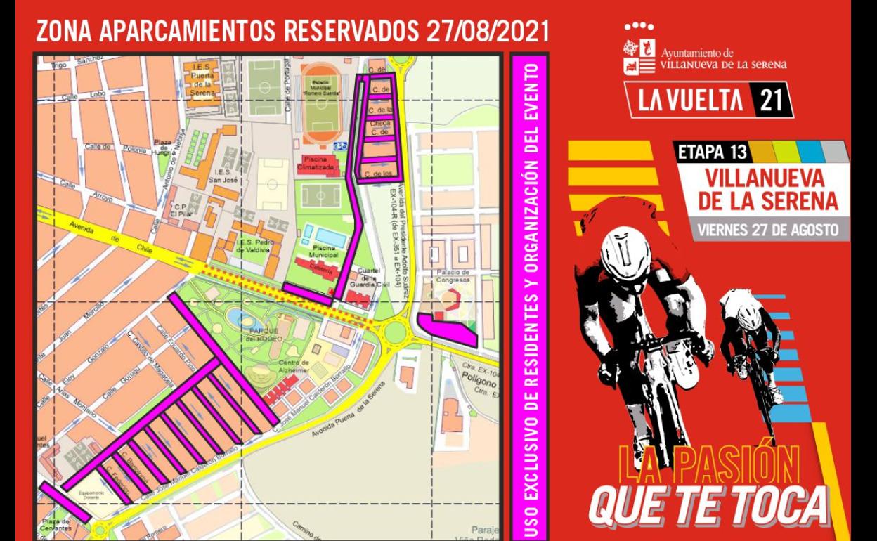 El circuito por donde pasa La Vuelta se cortará al tráfico durante dos horas