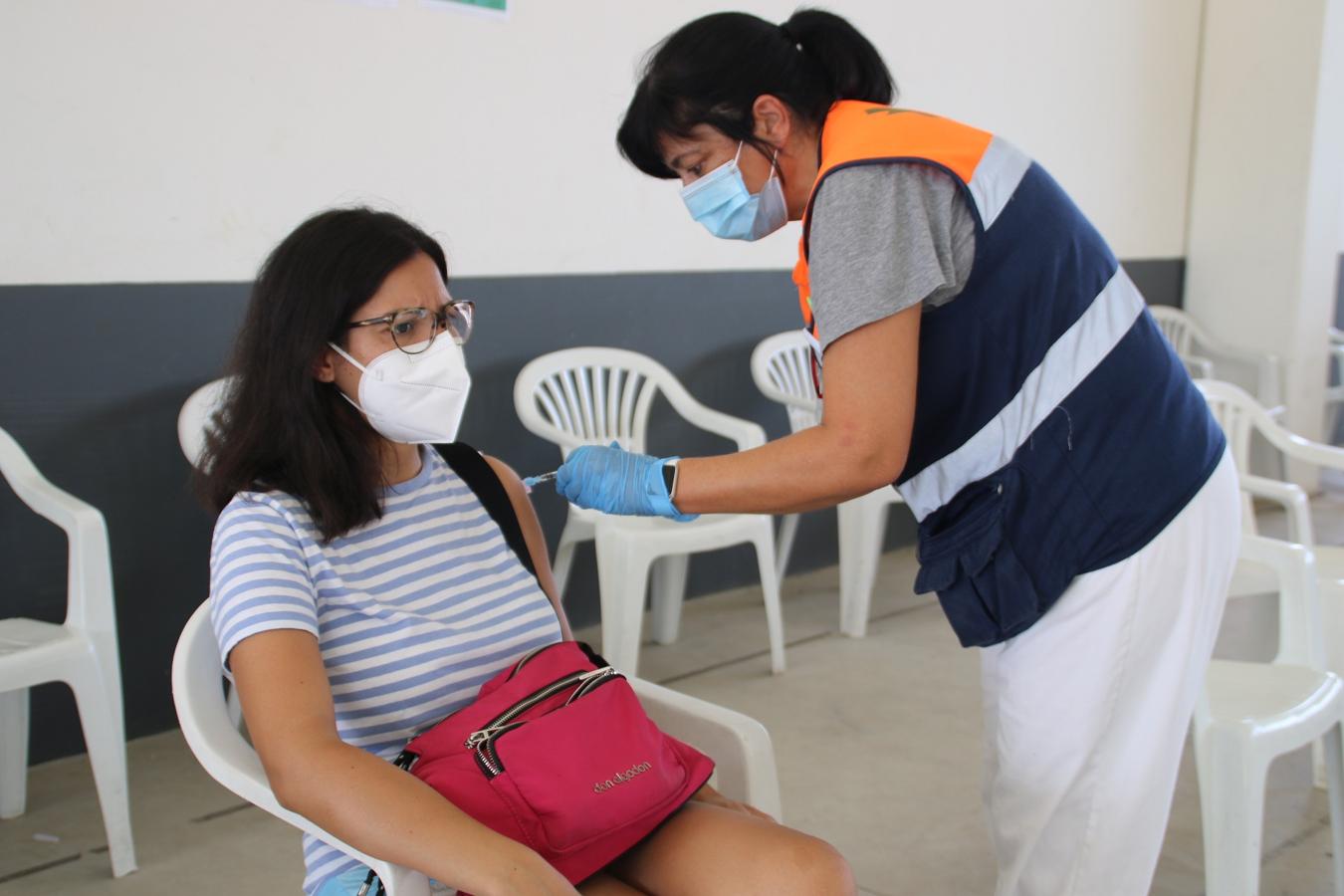 Los niños y jóvenes han recibido su dosis vacunal contra el covid esta semana. 