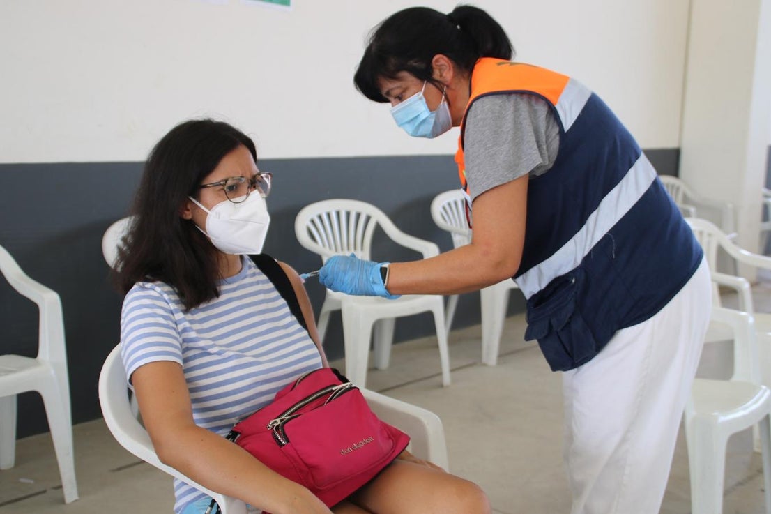 Los niños y jóvenes han recibido su dosis vacunal contra el covid esta semana. 