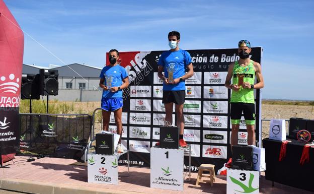 Ganadores de la Music Run 5K. 