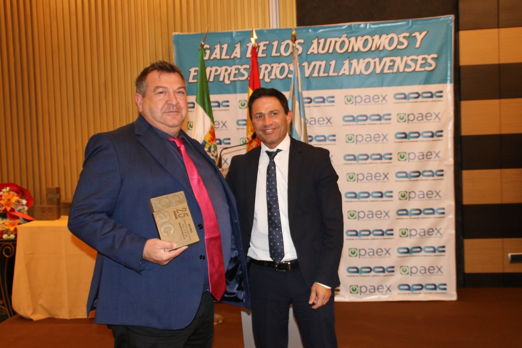 La Gala del Autónomo y Empresa Villanovense reconoció el esfuerzo del último año. 