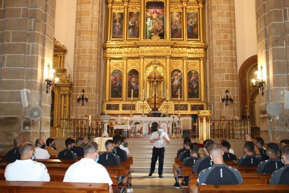 Interior de la iglesia de la Asunción. 