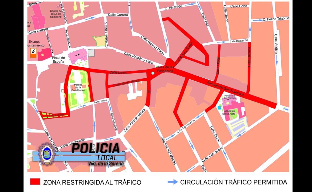 Varias calles estarán cortadas al tráfico con motivo del encendido de las luces de Navidad