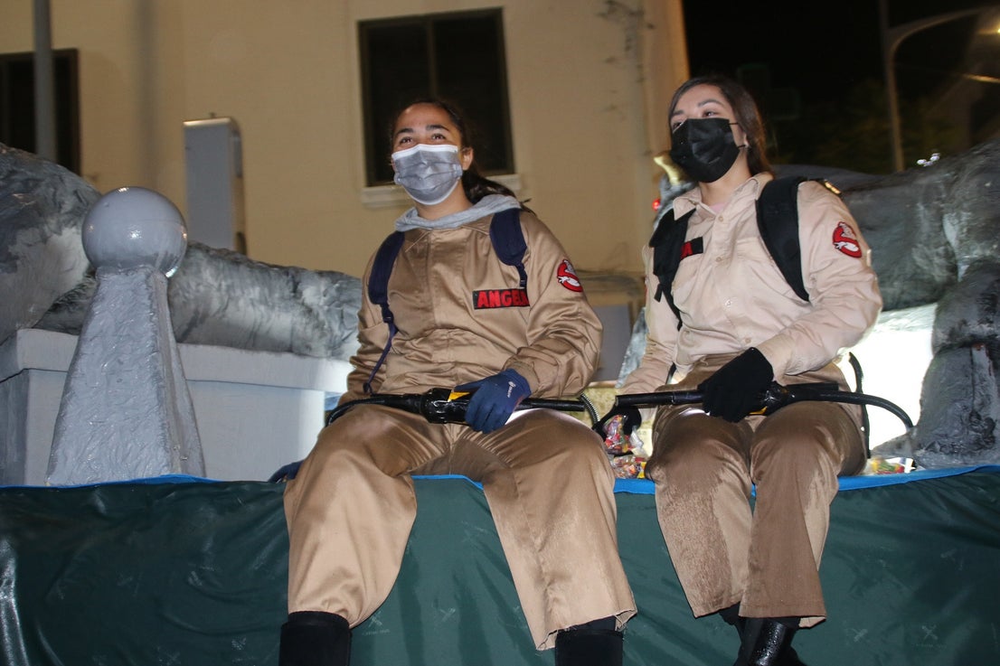 Los Reyes Magos y las carrozas de la cabalgata trajeron la ilusión. 