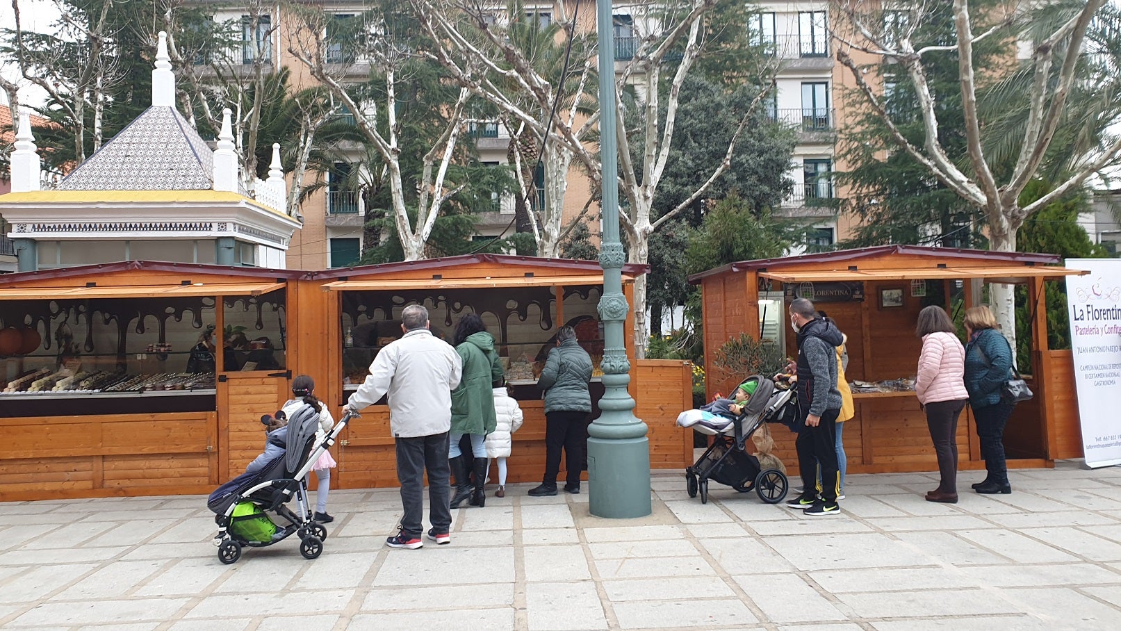 Los asistentes pudieron elegir entre cientos de propuestas a base de chocolate. 