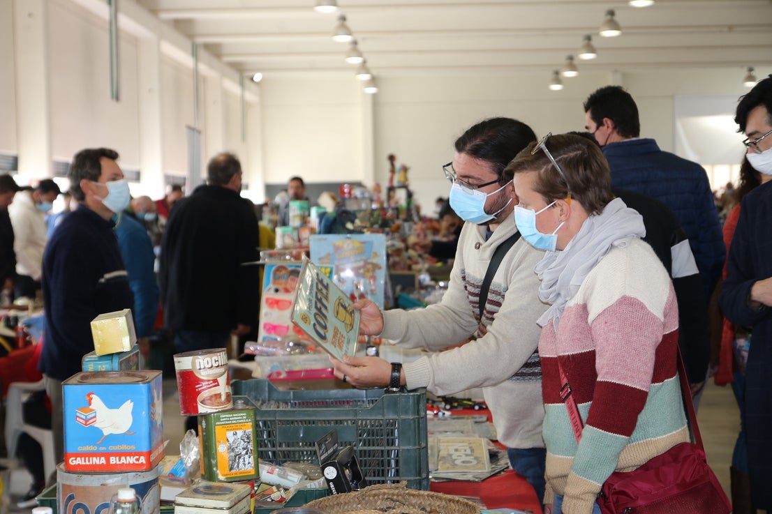 Visitantes en la XI Feria Internacional del Coleccionismo. 