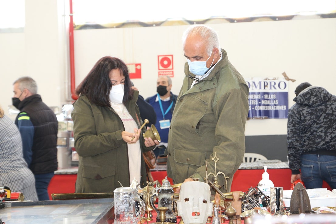 Visitantes en la XI Feria Internacional del Coleccionismo. 