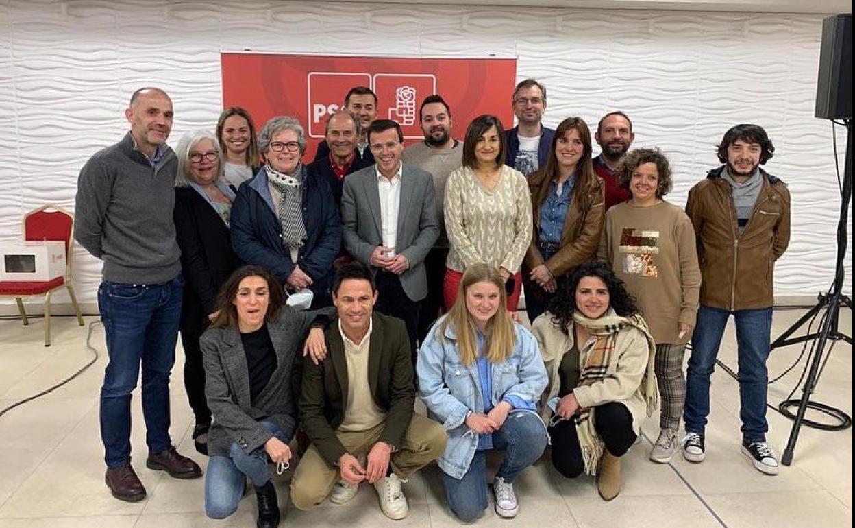 Miguel Ángel Gallardo es elegido secretario general del PSOE local por quinta vez