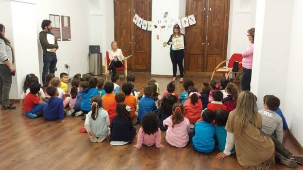 Actividades de fomento de la lectura en los niños. 