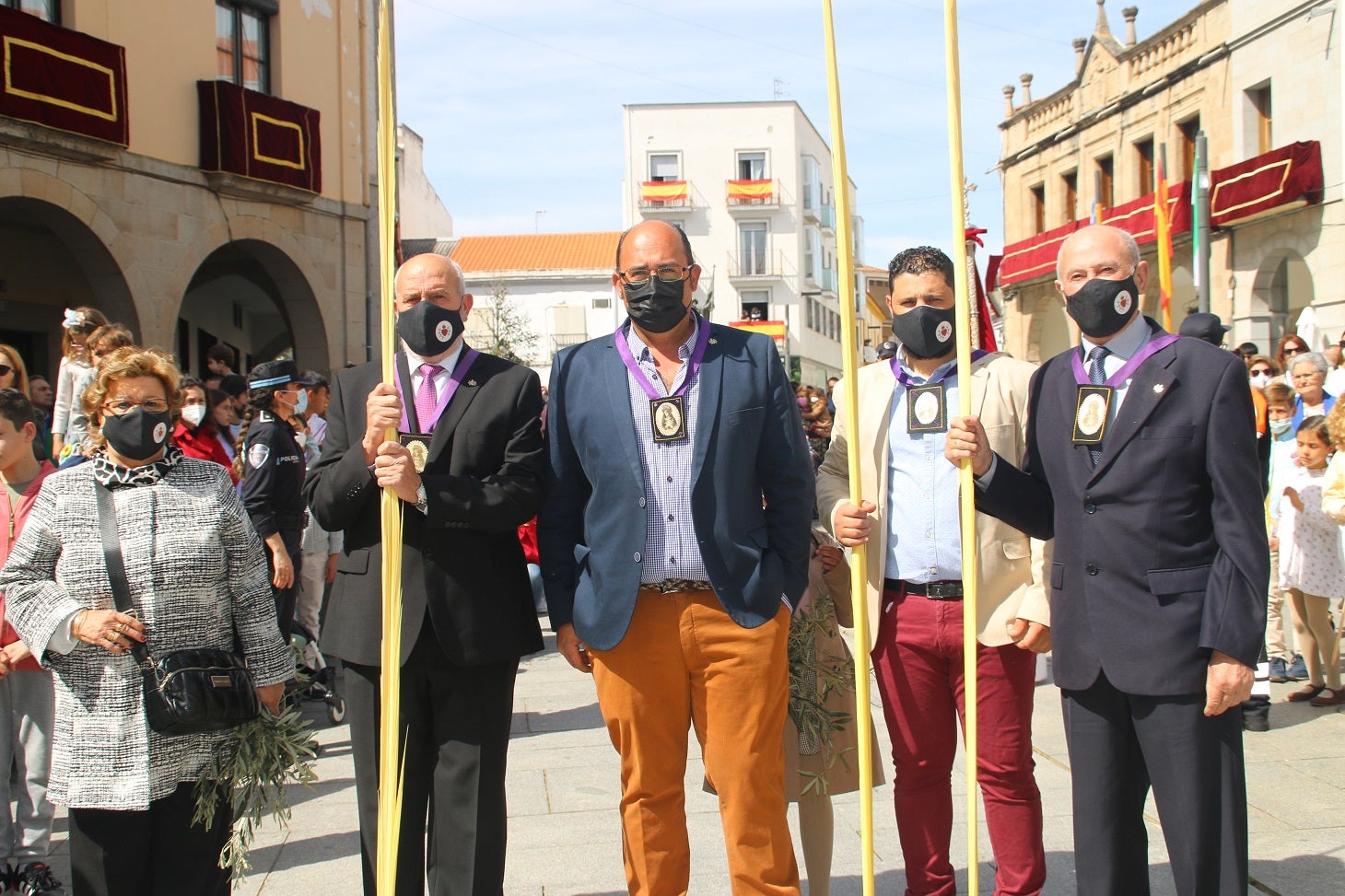 La Borriquita volvió a recorrer las calles de Villanueva dos años después