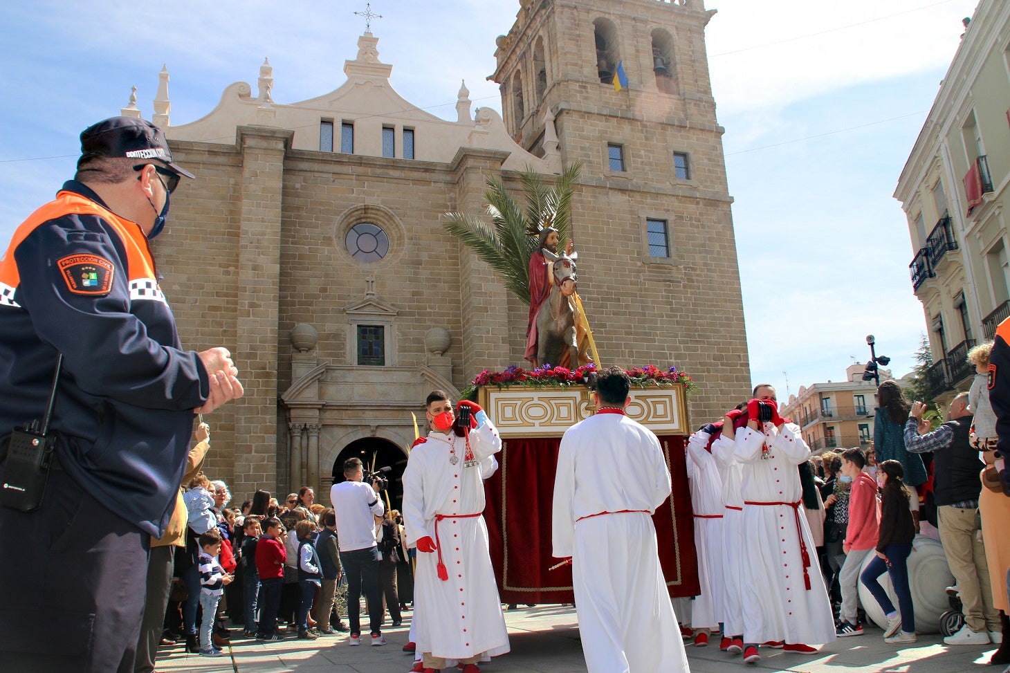 La Borriquita volvió a recorrer las calles de Villanueva dos años después