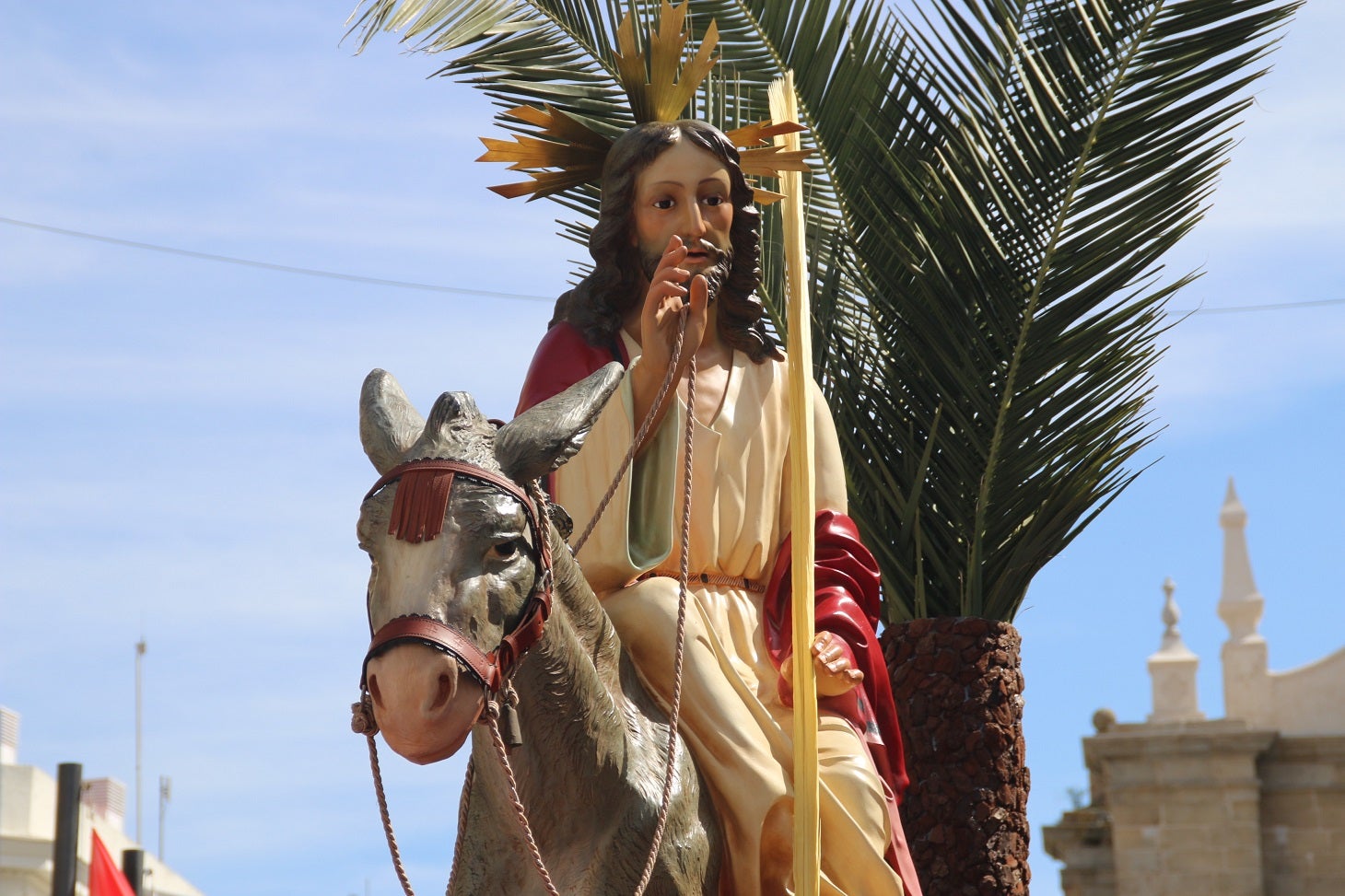 La Borriquita volvió a recorrer las calles de Villanueva dos años después