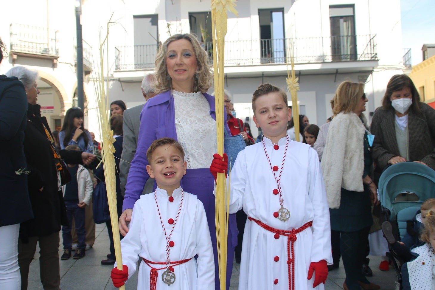 La Borriquita volvió a recorrer las calles de Villanueva dos años después