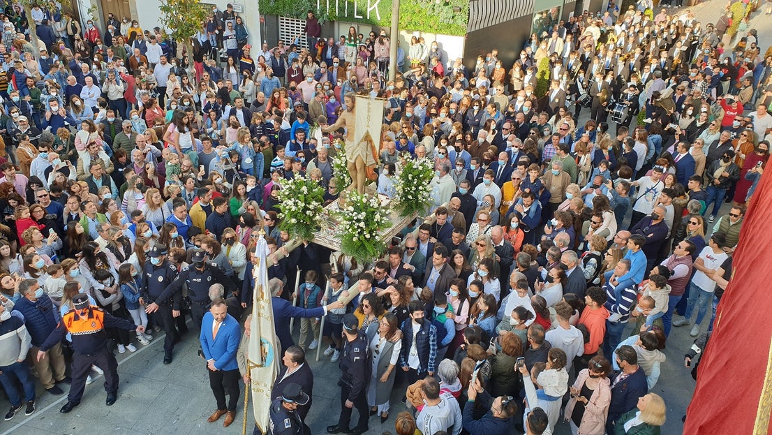 Celebración de las procesiones del Jueves Santo en Villanueva de la Serena.