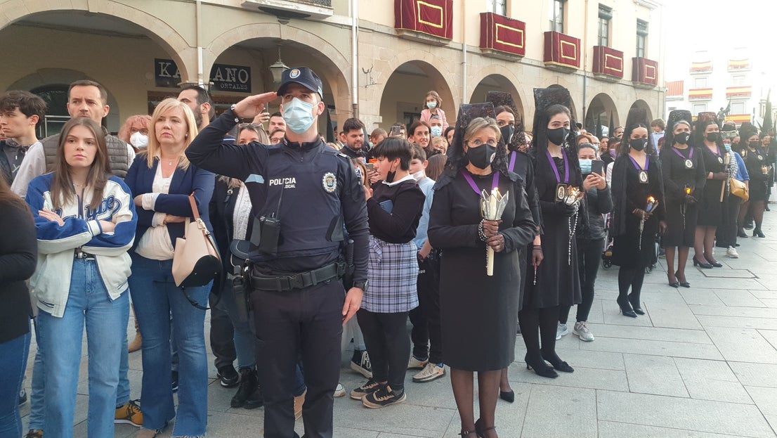 Celebración de las procesiones del Jueves Santo en Villanueva de la Serena.
