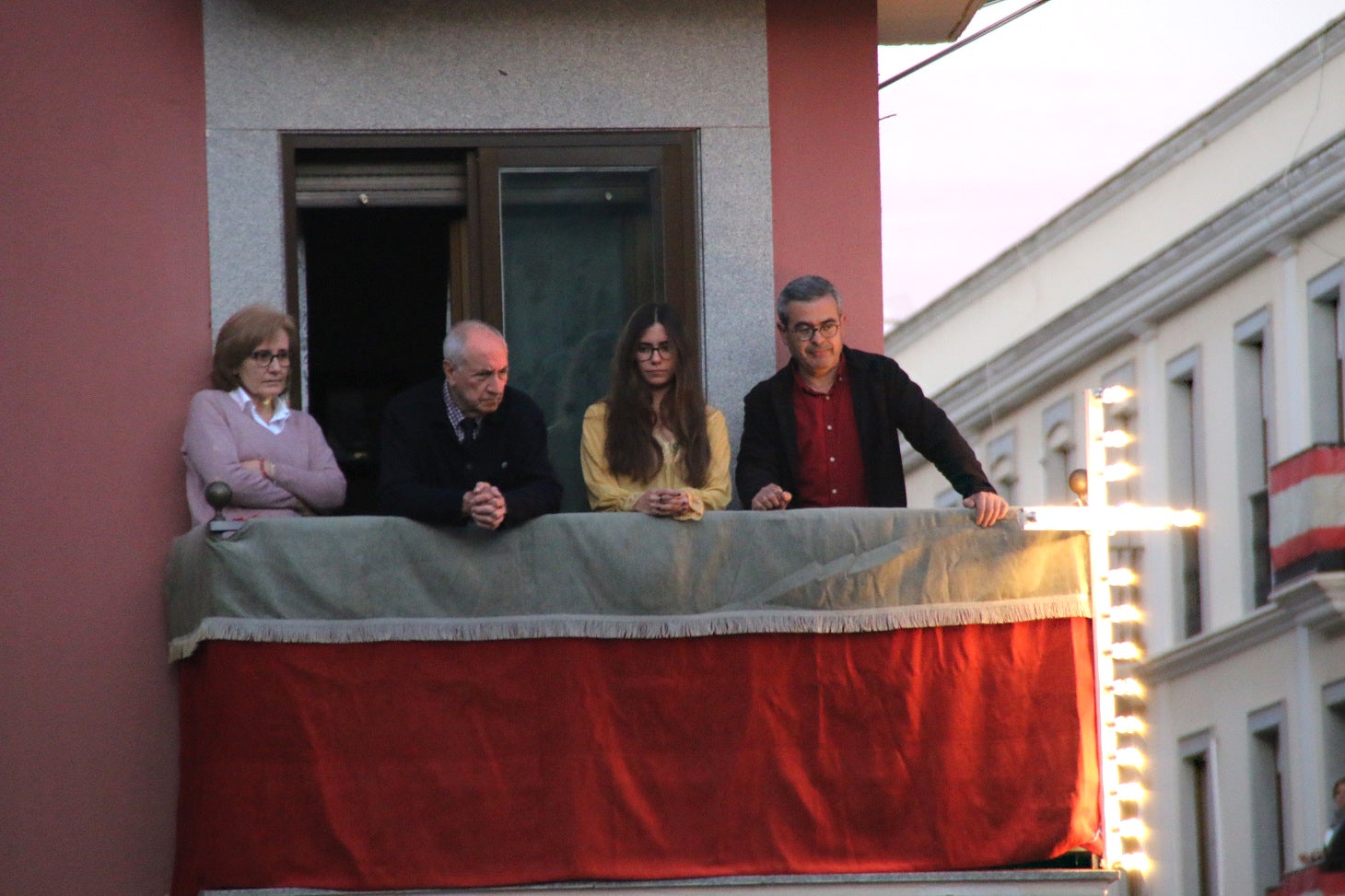 Celebración de las procesiones del Jueves Santo en Villanueva de la Serena.