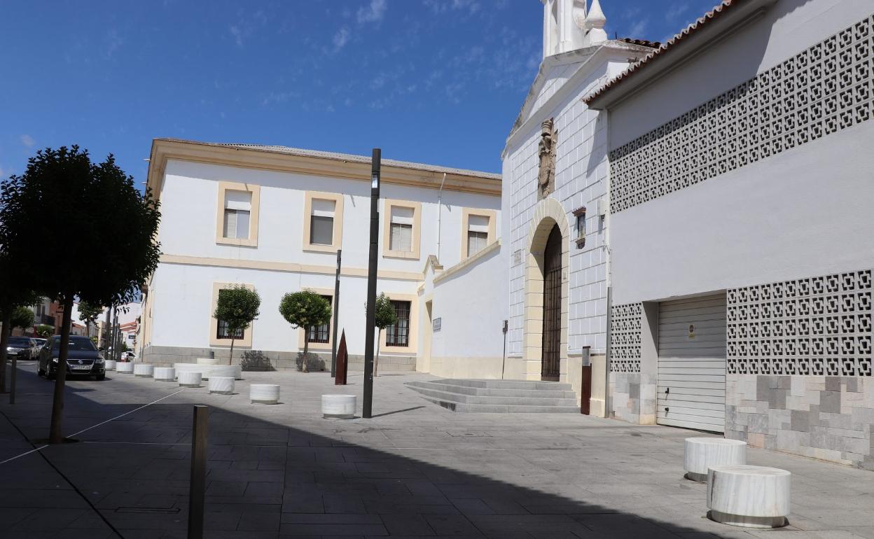 Plaza de Santa Ana, donde colocarán la placa conmemorativa. 