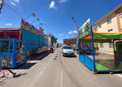 Imagen secundaria 1 - Atracciones instaladas en el barrio Cruz del Río. 