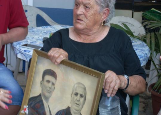 Guillermina, hija de Francisco Gil, «desaparecido» y de Concepción Nieto (presa). 