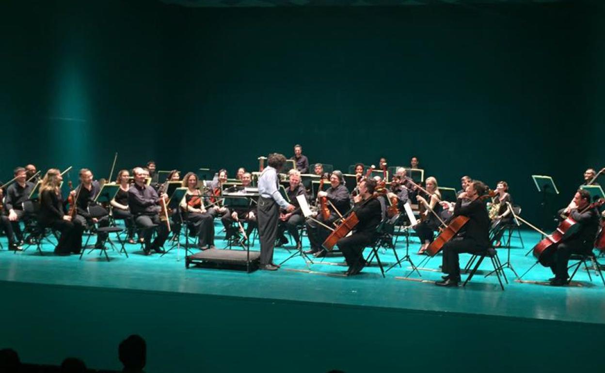 Concierto de la Orquesta de Extremadura en Villanueva. 