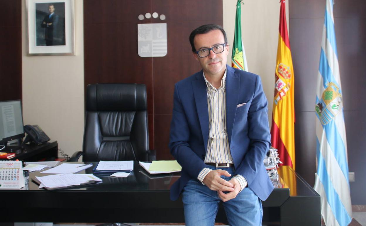Miguel Ángel Gallardo, alcalde de Villanueva de la Serena. 
