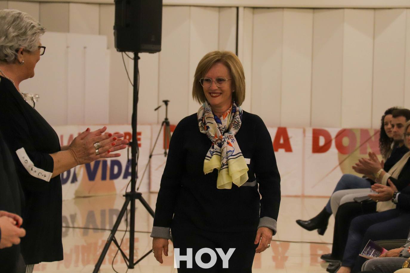 Los protagonistas fueron los donantes de sangre que recibieron distinciones por sus numerosas aportaciones. 