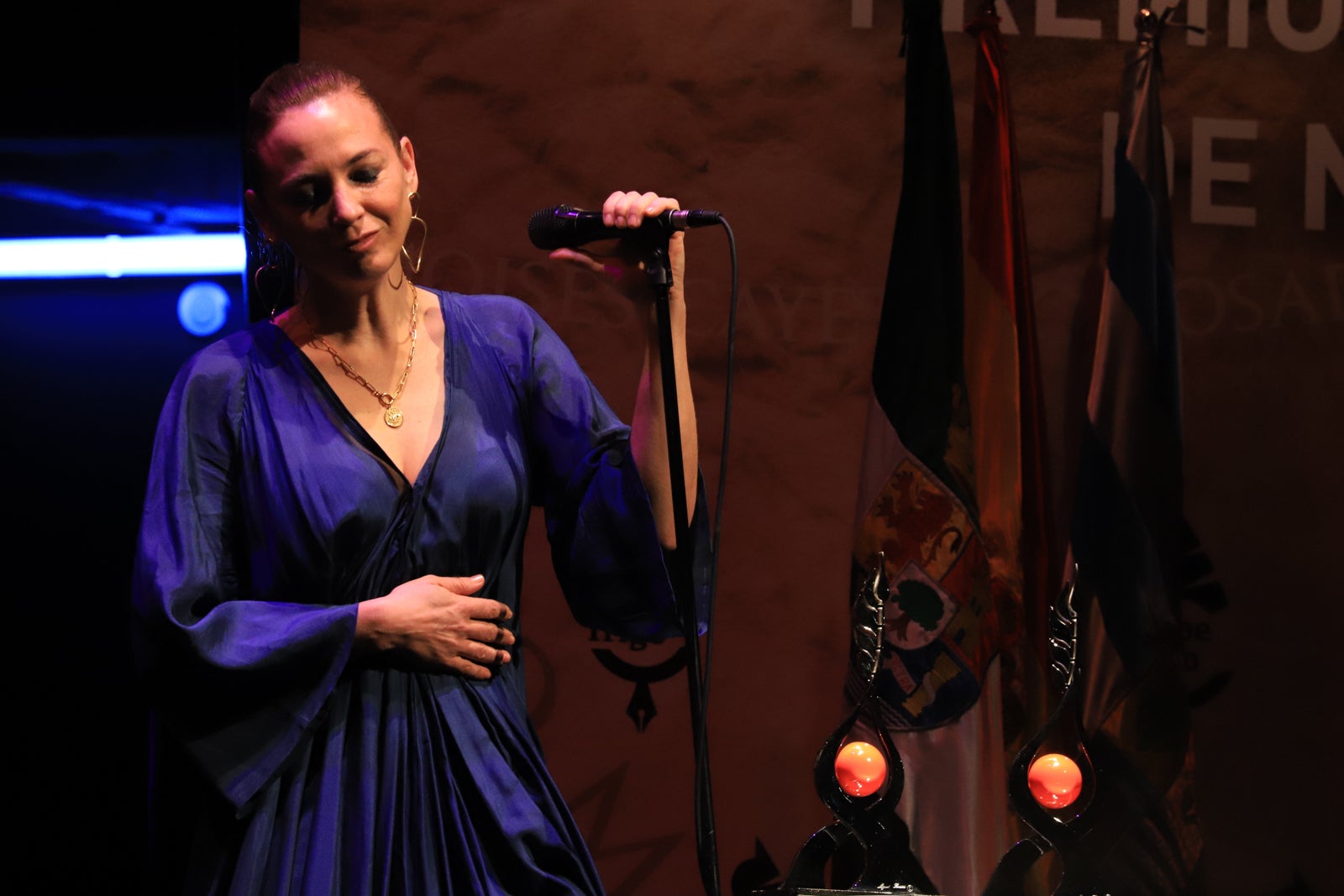 La gala del Felipe Trigo se celebró en el palacio de congresos con Sara Solomando como presentadora y la actuación de Marlango. 