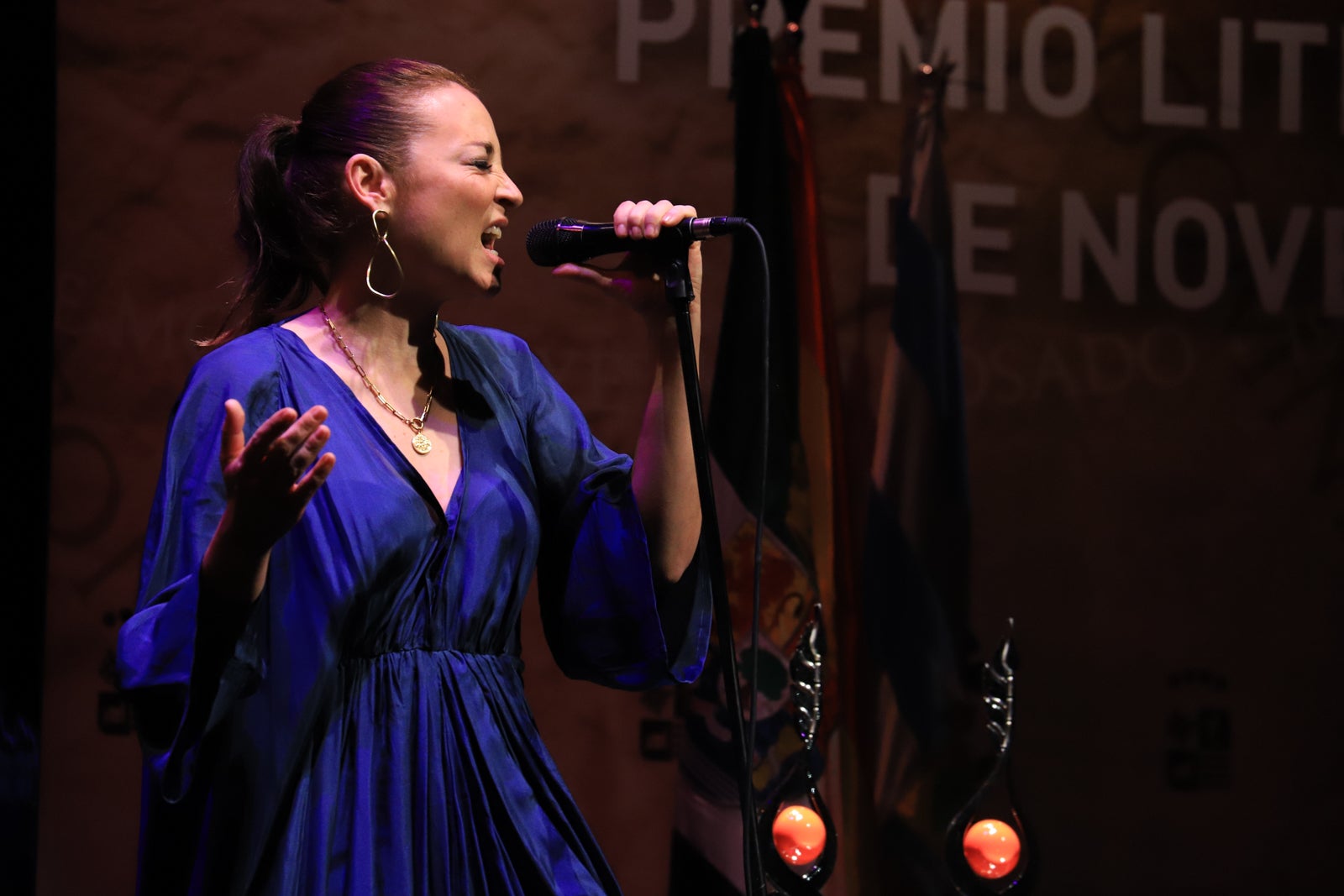 La gala del Felipe Trigo se celebró en el palacio de congresos con Sara Solomando como presentadora y la actuación de Marlango. 