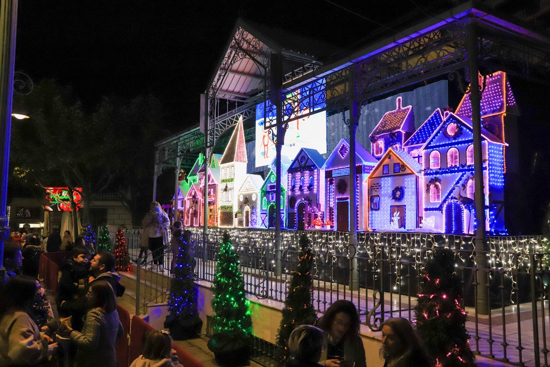Villanueva de la Serena enciende su Navidad. 