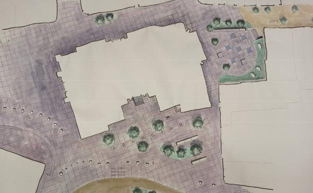 Boceto del diseño que se ejecutará a lo largo de 2023. 