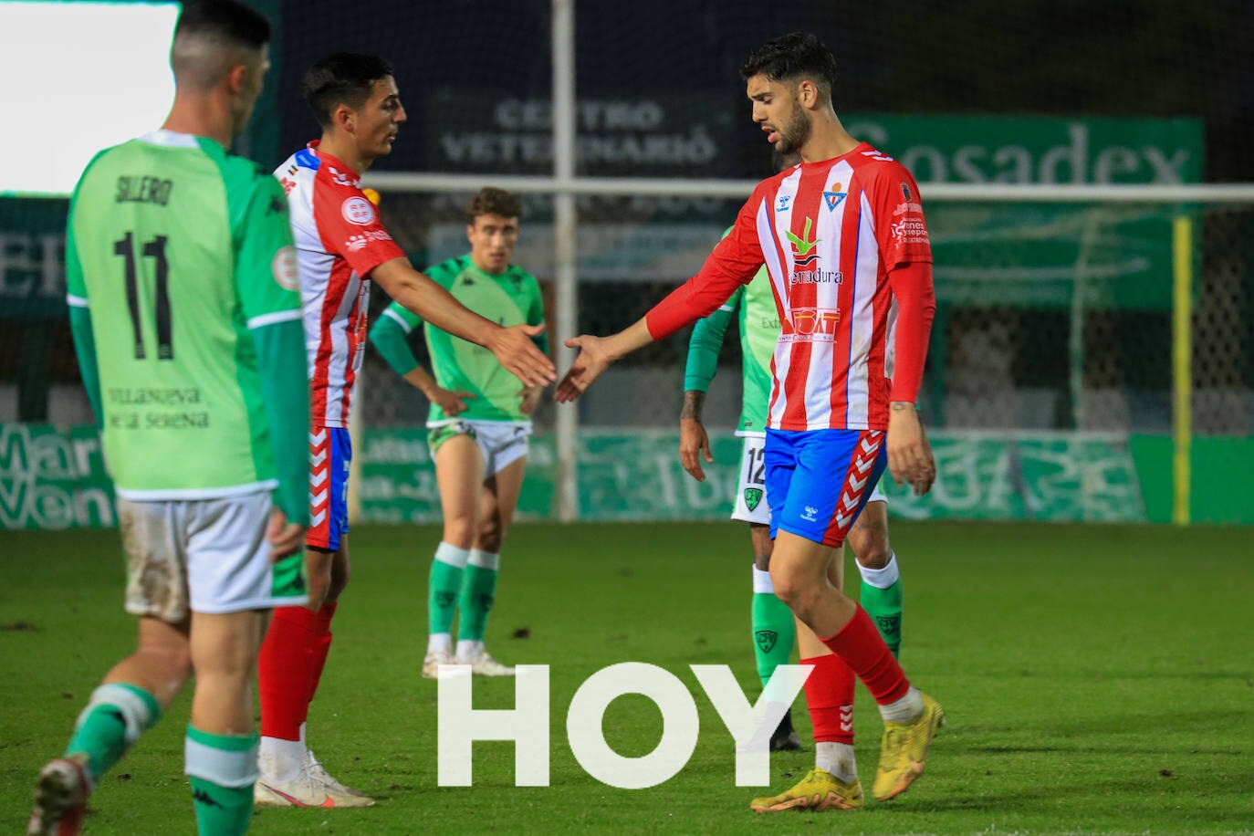 El Don Benito se llevó el derbi con un solitario gol de Pablo Rodríguez. 