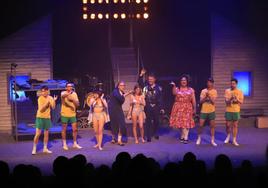 El Festival de Teatro Musical arrancó en Villanueva este sábado con La Llamada.