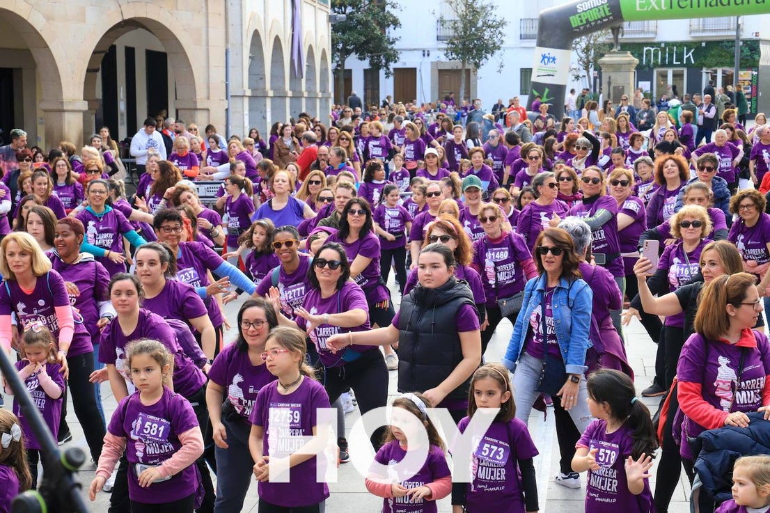 Villanueva celebra su 17ª Carrera de la Mujer
