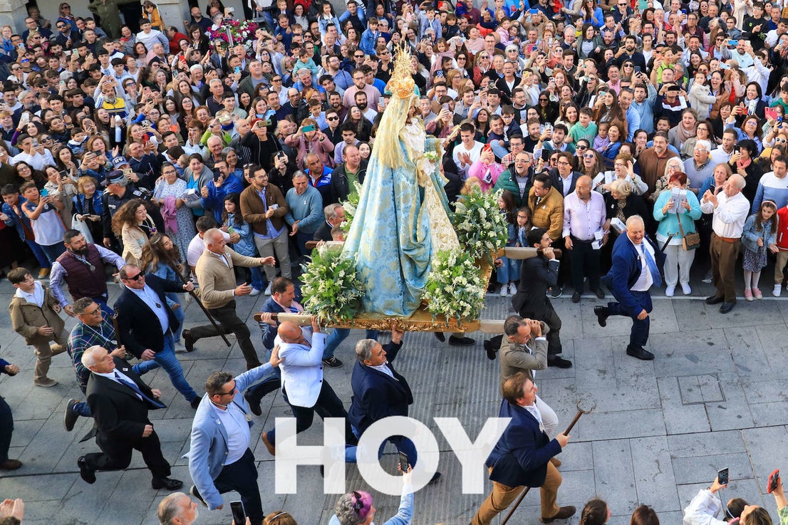 Multitudinaria alegría en la Carrerita