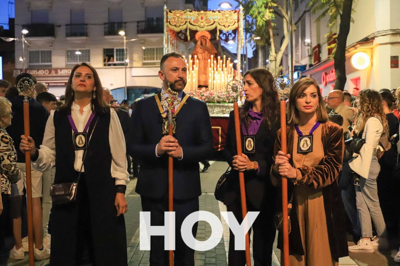 Villanueva arropa las procesiones de Semana Santa