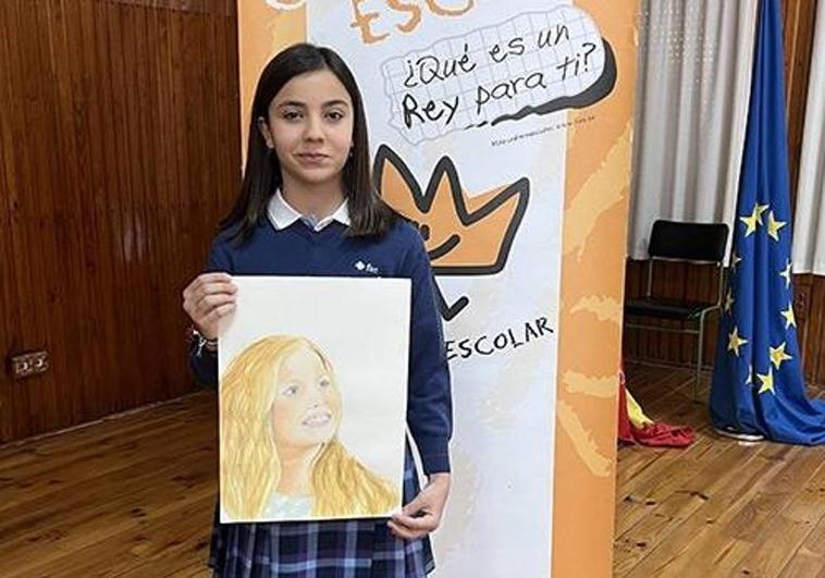 Alexandra Segador representará a Extremadura ante Felipe VI
