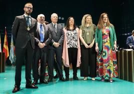 Concejales del PP durante la toma de posesión.
