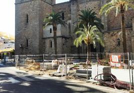 Estado de las obras en el entorno de la Asunción.